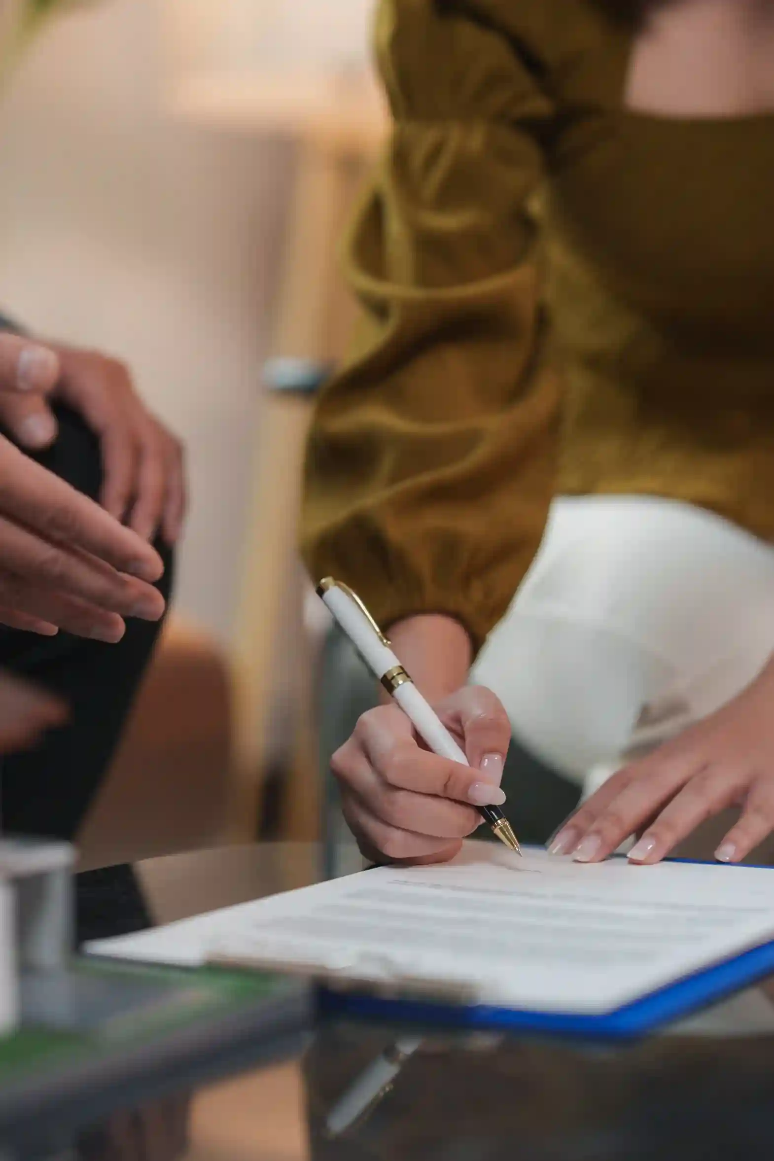 Signature de la convention ou du contrat de formation